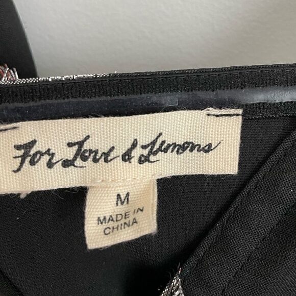 FOR  LOVE  &  LEMONS x REVOLVE One Shoulder Dress Star Metallic - Picture 7 of 9